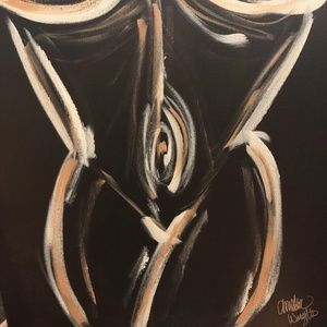 "Nude Woman" original painting